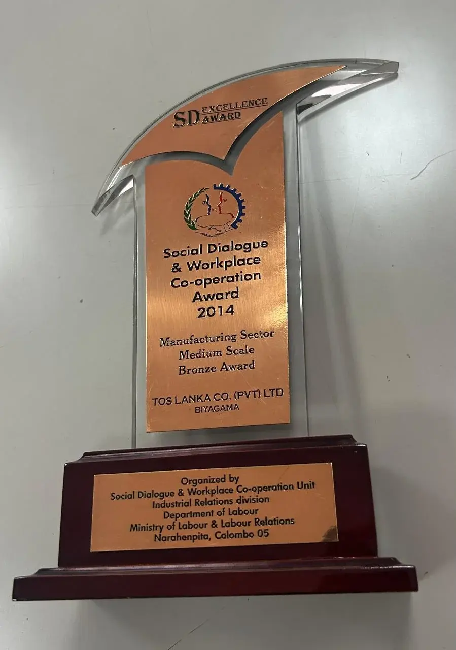 Social Dialogue Excellence certificate